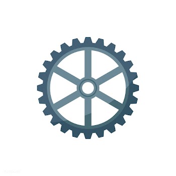Illustration of a cogwheel | Free stock vector - 393736