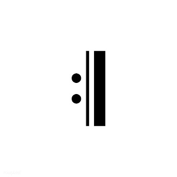 Illustration of a double bar musical note | Free stock vector - 412628