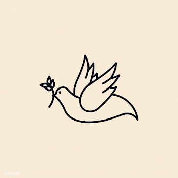 Illustration of a dove of peace | Free stock vector - 412548