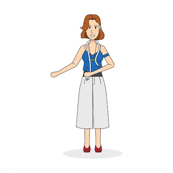 Illustration of a fashion designer | Free stock vector - 399544