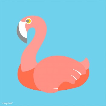 Illustration of a flamingo | Free stock vector - 251221