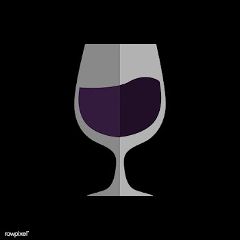 Illustration of a glass of wine | Free stock vector - 250633