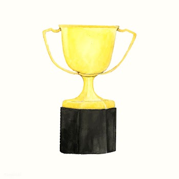 Illustration of a golden trophy | Free stock vector - 411238