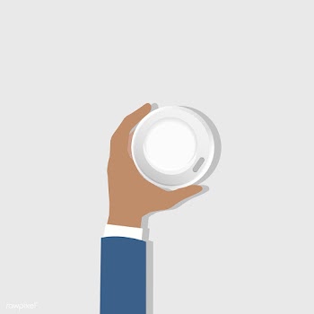 Illustration of a hand holding a cup of coffe.. | Free stock vector - 251767