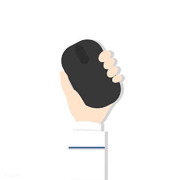 Illustration of a hand holding a mouse | Free stock vector - 251678