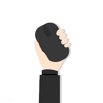 Illustration of a hand holding a mouse | Free stock vector - 251760