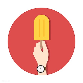 Illustration of a hand holding a yellow popsi.. | Free stock vector - 251794