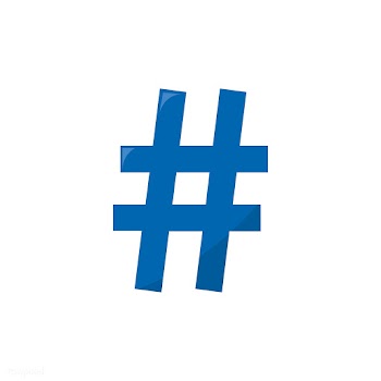 Illustration of a hashtag | Free stock vector - 393696