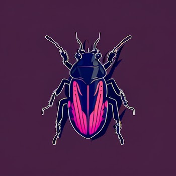 Illustration of a insect