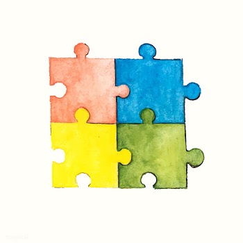 Illustration of a jigsaw puzzle | Free stock vector - 411246