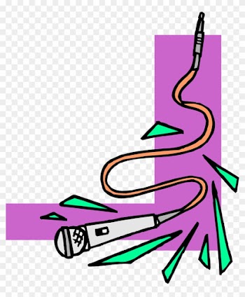 Illustration Of A Lower Right Frame Corner With A Microphone - Frame Microphone