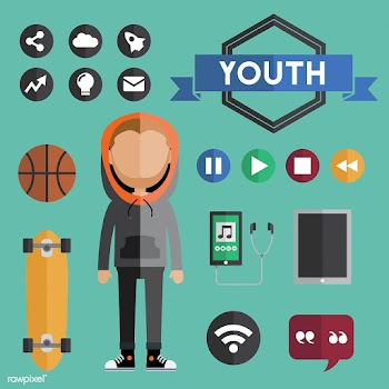 Illustration of a man isolated | Free stock vector - 389139