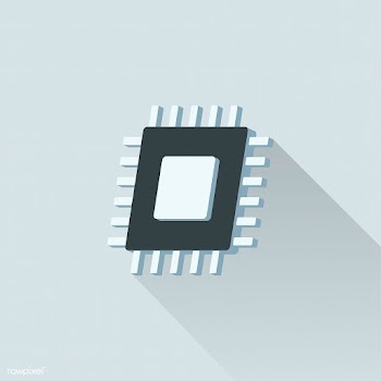 Illustration of a microchip | Free stock vector - 393449