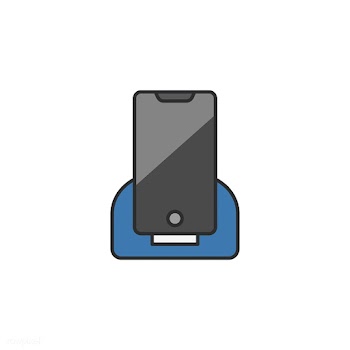 Illustration of a phone being charged | Free stock vector - 399475