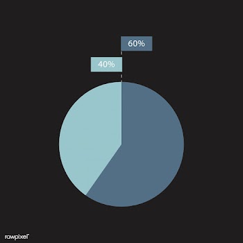 Illustration of a pie chart | Free stock vector - 77904