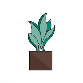 Illustration of a plant in a pot | Free stock vector - 399486