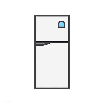 Illustration of a refrigerator | Free stock vector - 113730