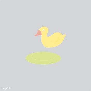 Illustration of a rubber duck | Free stock vector - 60511