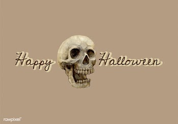 Illustration of a skull and Happy Halloween i.. | Free stock vector - 486667