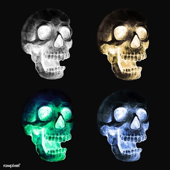 Illustration of a skull icon vector for Hallo.. | Free stock vector - 486644