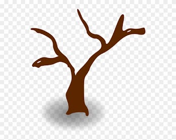 Illustration Of A Small Cartoon Tree - Tree Clip Art