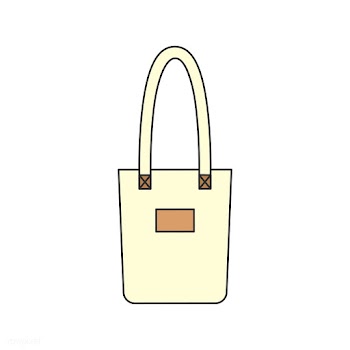 Illustration of a tote bag | Free stock vector - 399445