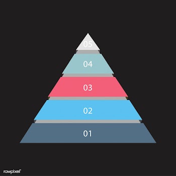Illustration of a triangle graph | Free stock vector - 77879