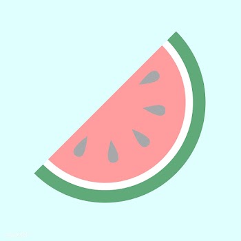 Illustration of a watermelon slice | Free stock vector - 251180