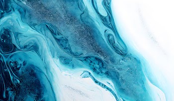 Illustration of a white and blue marble texture with beautiful tones - suitable for a background - ai generated
