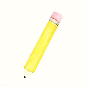 Illustration of a yellow pencil | Free stock vector - 411239