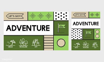 Illustration of adventure concept | Free stock vector - 395145