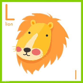 Illustration of alphabet letter with animal p.. | Free stock vector - 394981