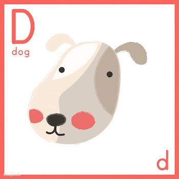 Illustration of alphabet letter with animal p.. | Free stock vector - 395013