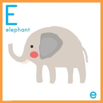 Illustration of alphabet letter with animal p.. | Free stock vector - 395014