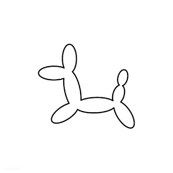 Illustration of an animal shaped balloon | Free stock vector - 266748