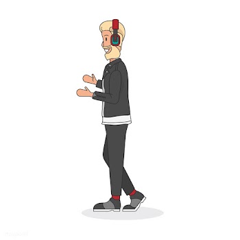 Illustration of an audio engineer or a music .. | Free stock vector - 399511