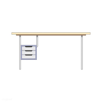 Illustration of an office table | Free stock vector - 399442