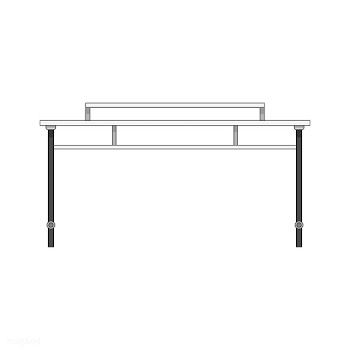 Illustration of an office table | Free stock vector - 399491