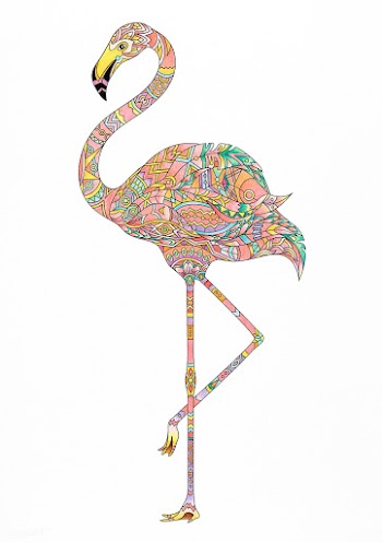 Illustration of animal adult coloring page | Free stock illustration - 377172