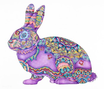 Illustration of animal adult coloring page | Free stock illustration - 377182