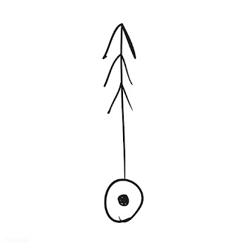 Illustration of arrow doodle | Free stock vector - 24495