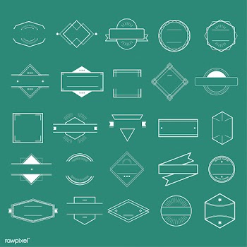 Illustration of badges collection | Free stock vector - 389189