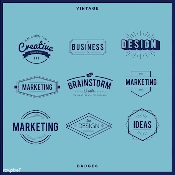 Illustration of badges collection | Free stock vector - 389397