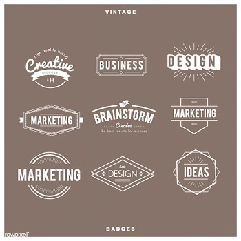 Illustration of badges collection | Free stock vector - 389415