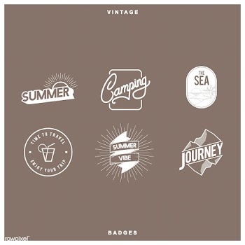 Illustration of badges collection | Free stock vector - 389555