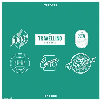 Illustration of badges collection | Free stock vector - 389666