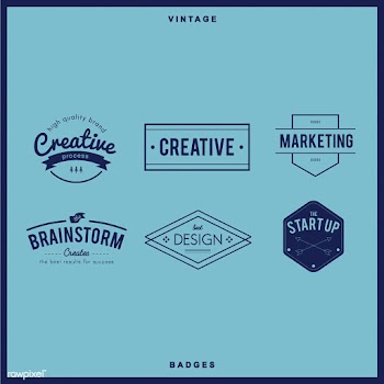 Illustration of badges collection | Free stock vector - 389732