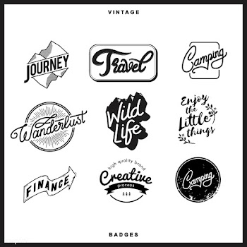 Illustration of badges collection | Free stock vector - 389843