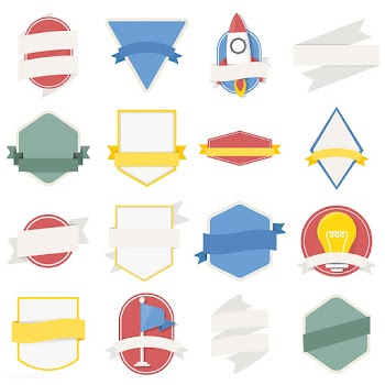 Illustration of badges collection | Free stock vector - 389864