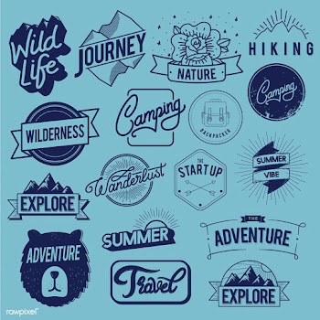 Illustration of badges collection | Free stock vector - 390339